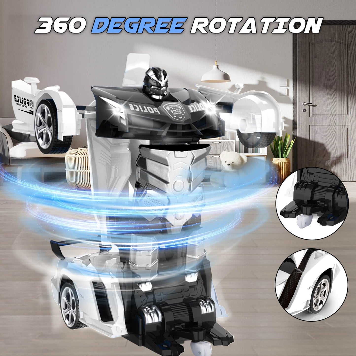 Transform Remote Control Car Toy for Kids