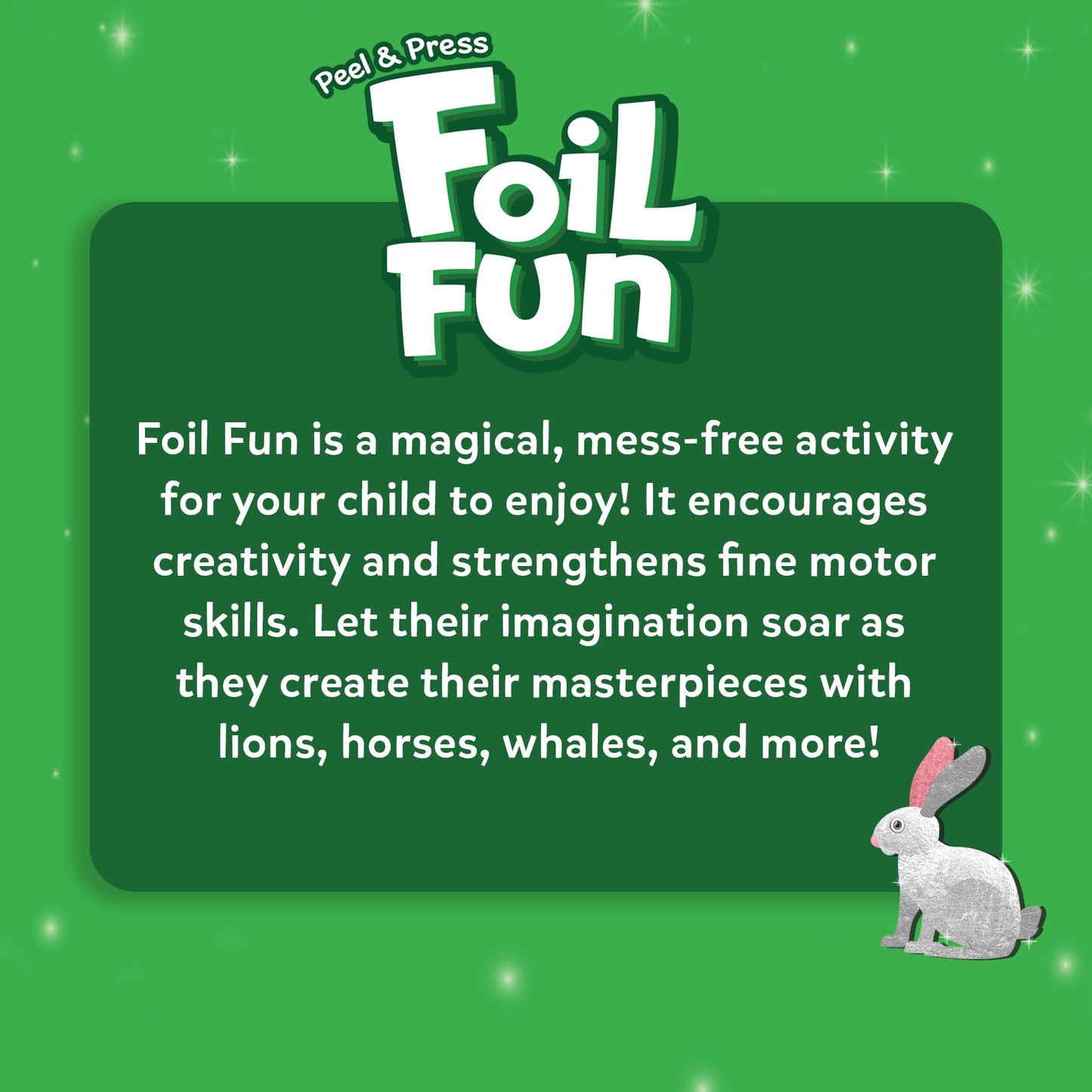 Skillmatics Foil Fun - Unicorns & Princesses, No Mess Art for Kids, Craft Kits & Supplies, DIY Creative Activity, Travel Toys, Gifts for Ages 4, 5, 6, 7, 8, 9