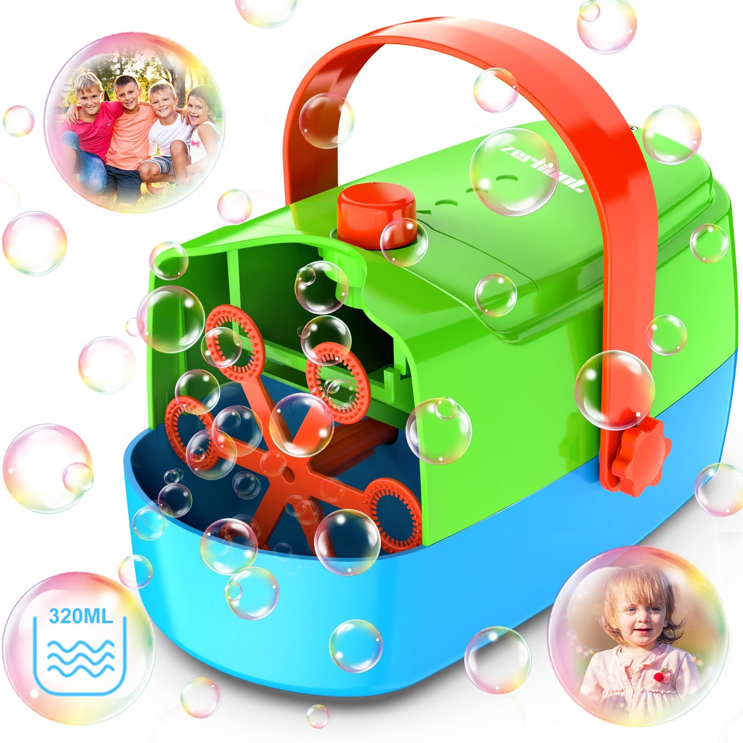 Bubble Machine Automatic Bubble Blower