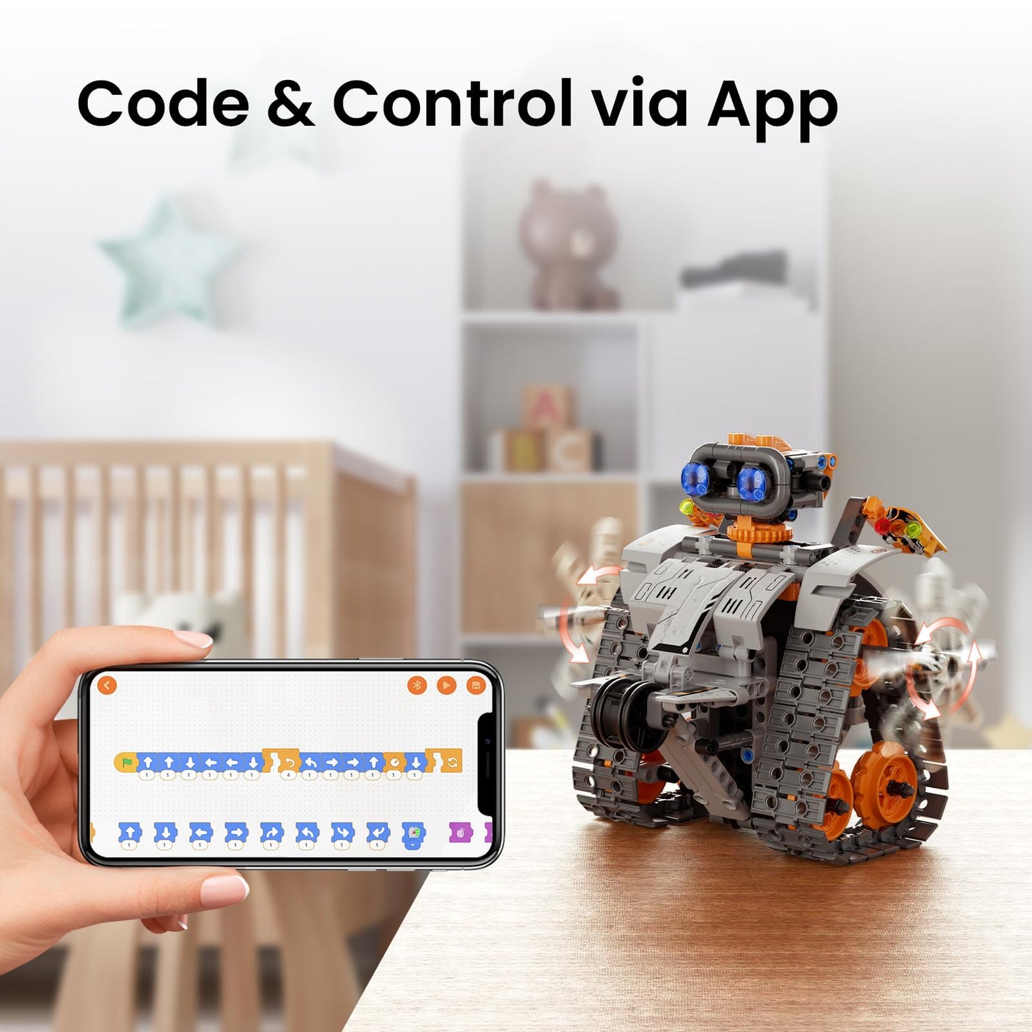 Robot Building Kit with Remote Control