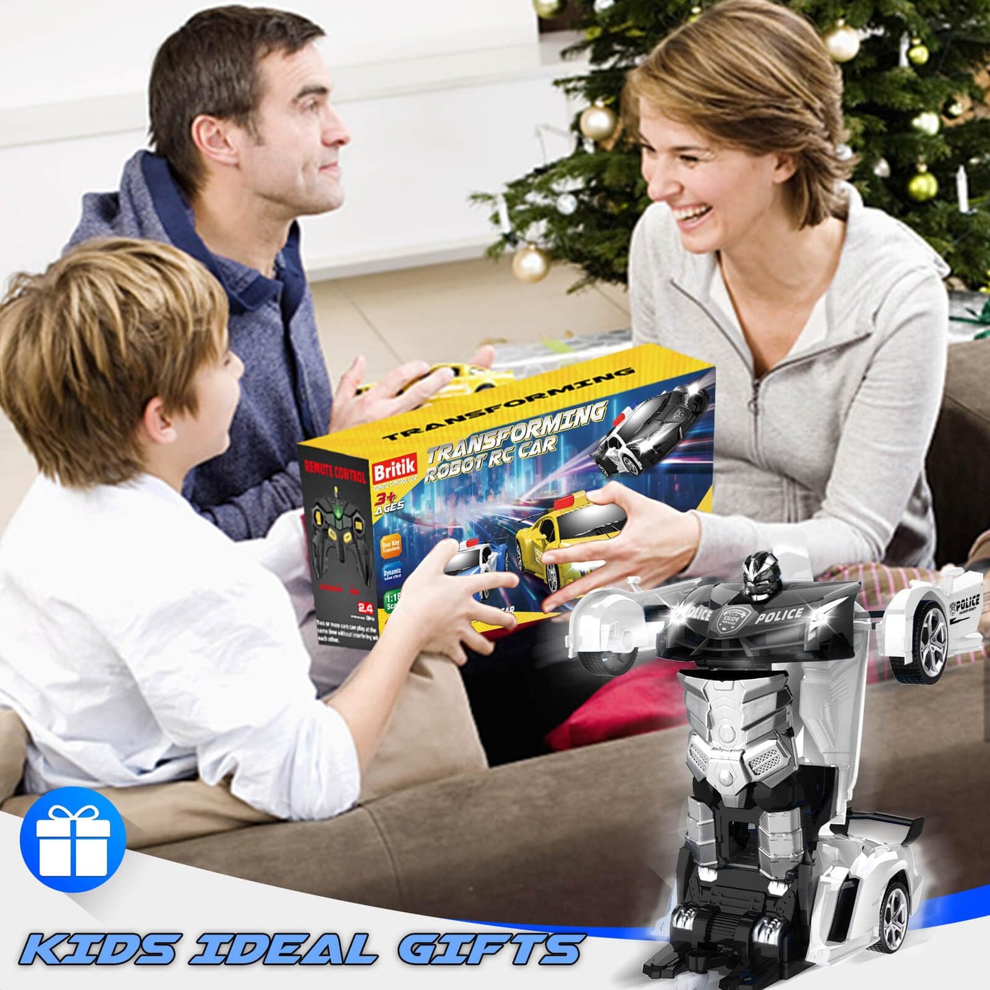 Transform Remote Control Car Toy for Kids