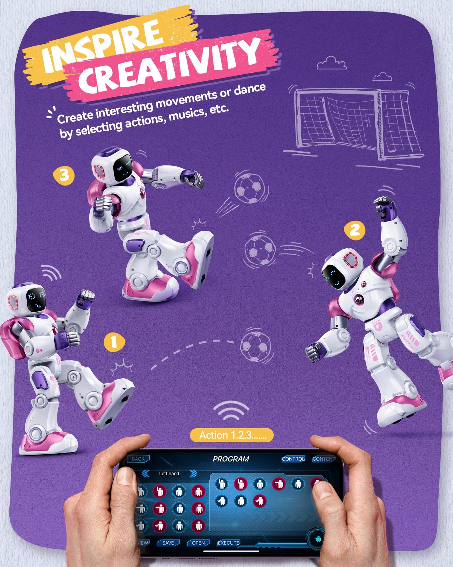 Ruko 1088 Smart Robots for Kids