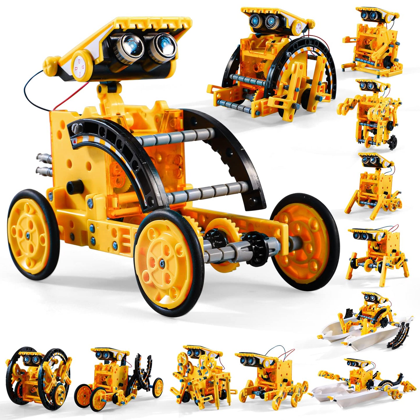STEM Solar Robot Kit Toys Gifts f