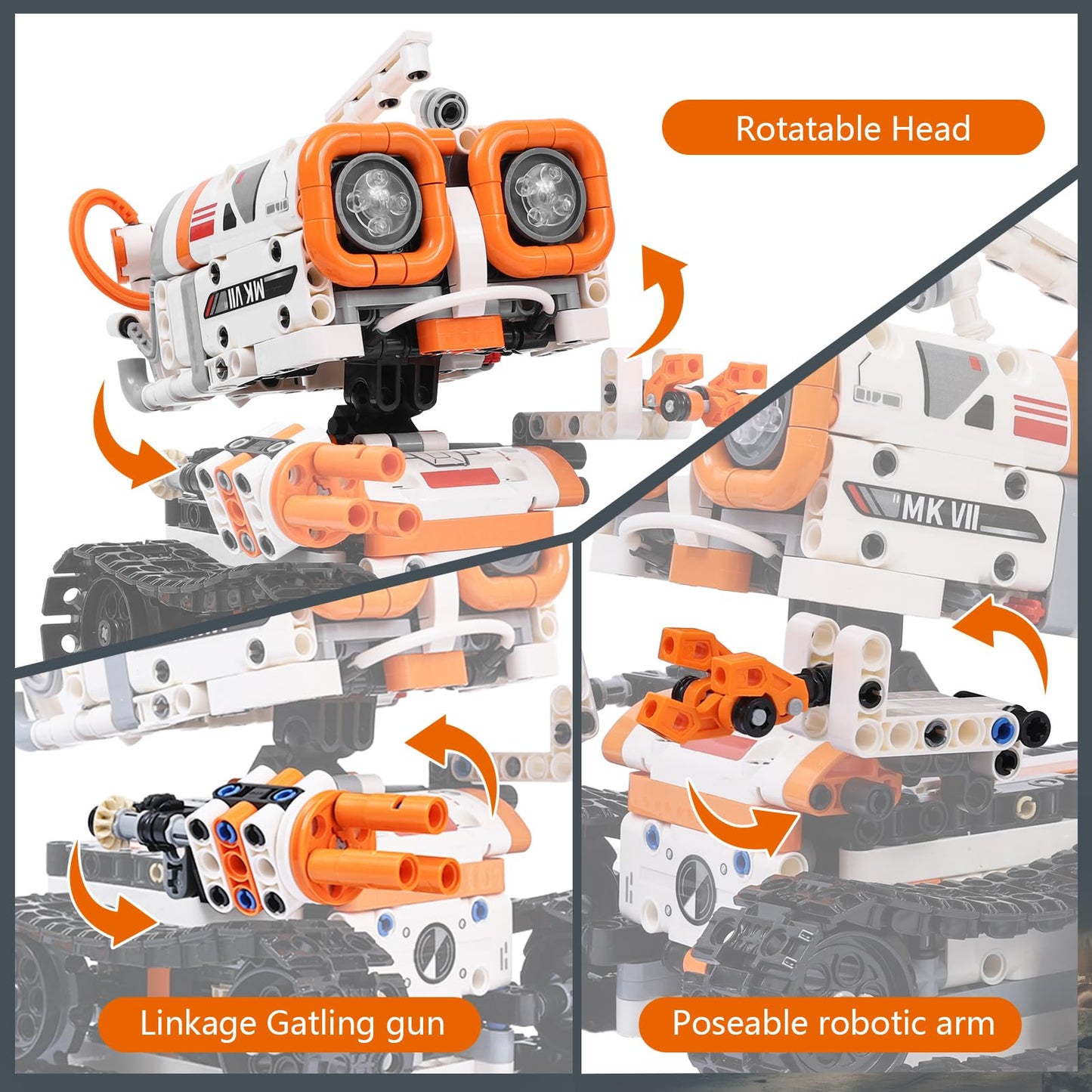 STEM Circuits Robot Building Toys for Kids