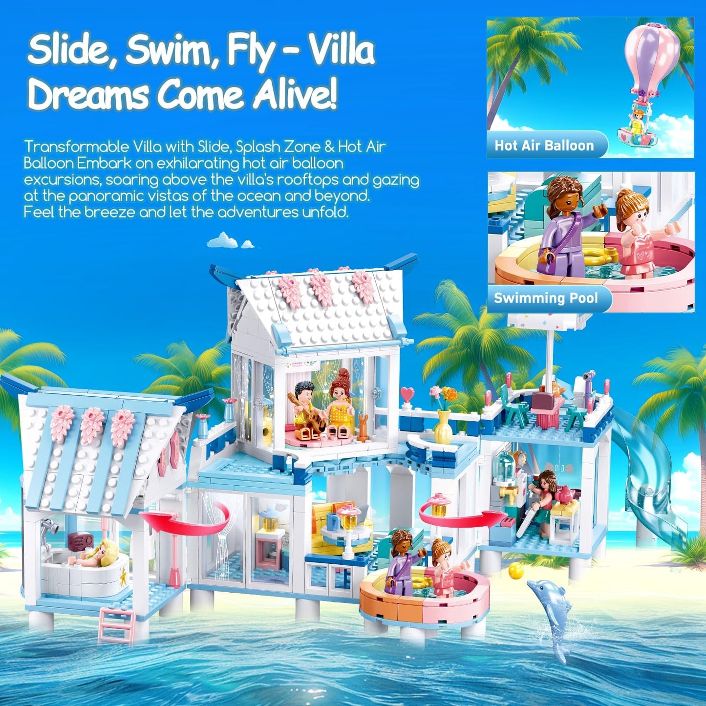 Friends Summer Villa & Mobile Clinic Combo