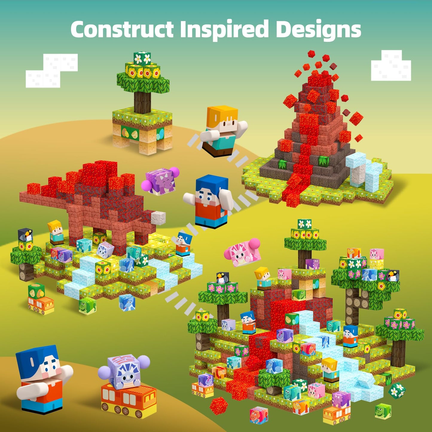 Magnetic Building Blocks