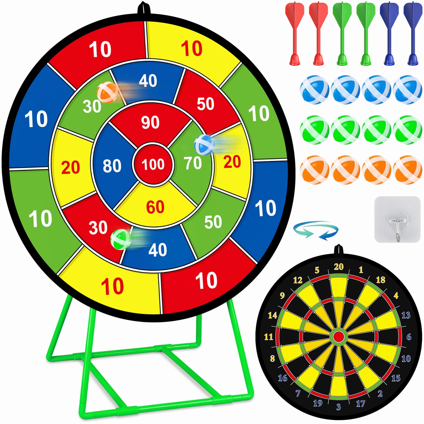 Large Dart Board for Kids