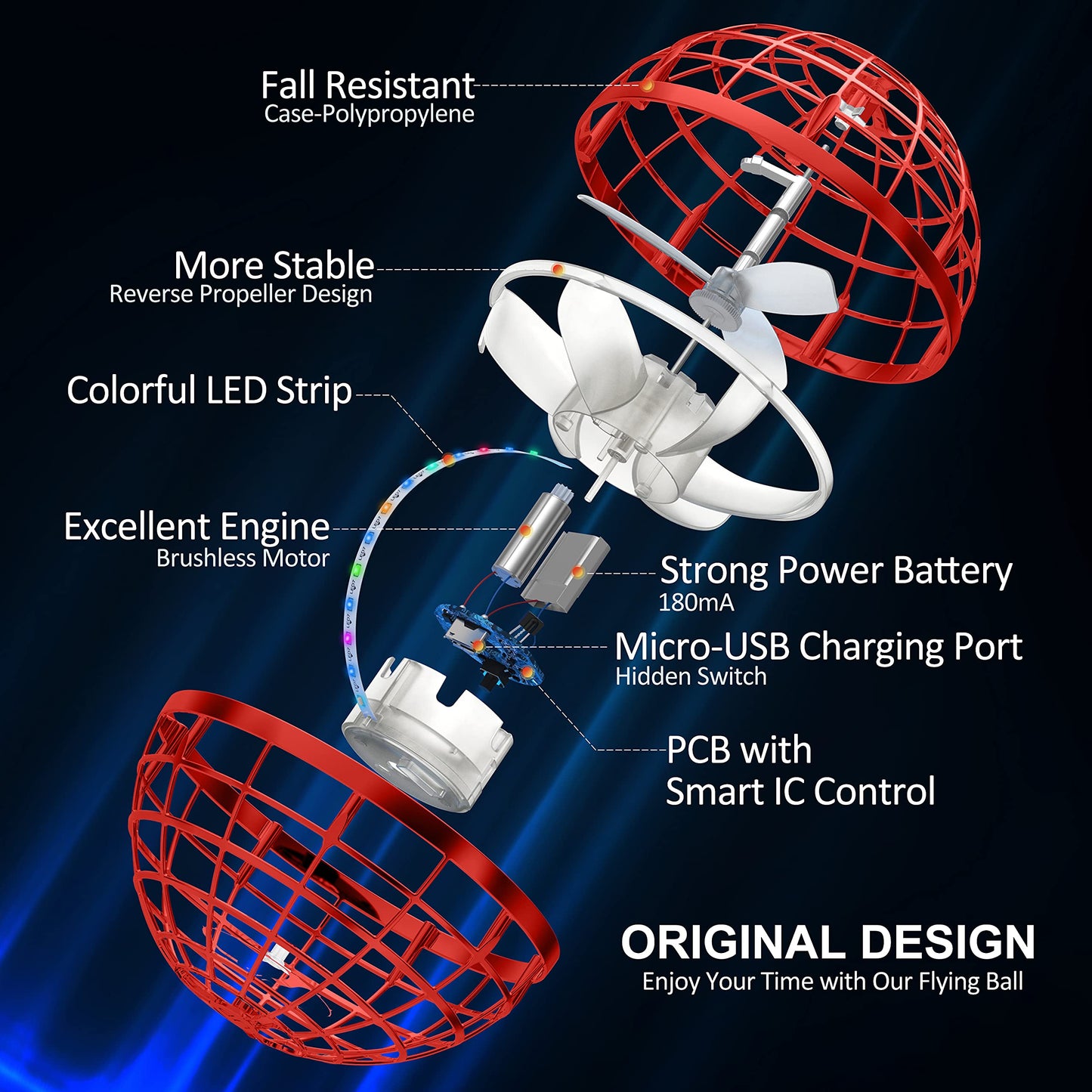 Flying Orb Ball Toy