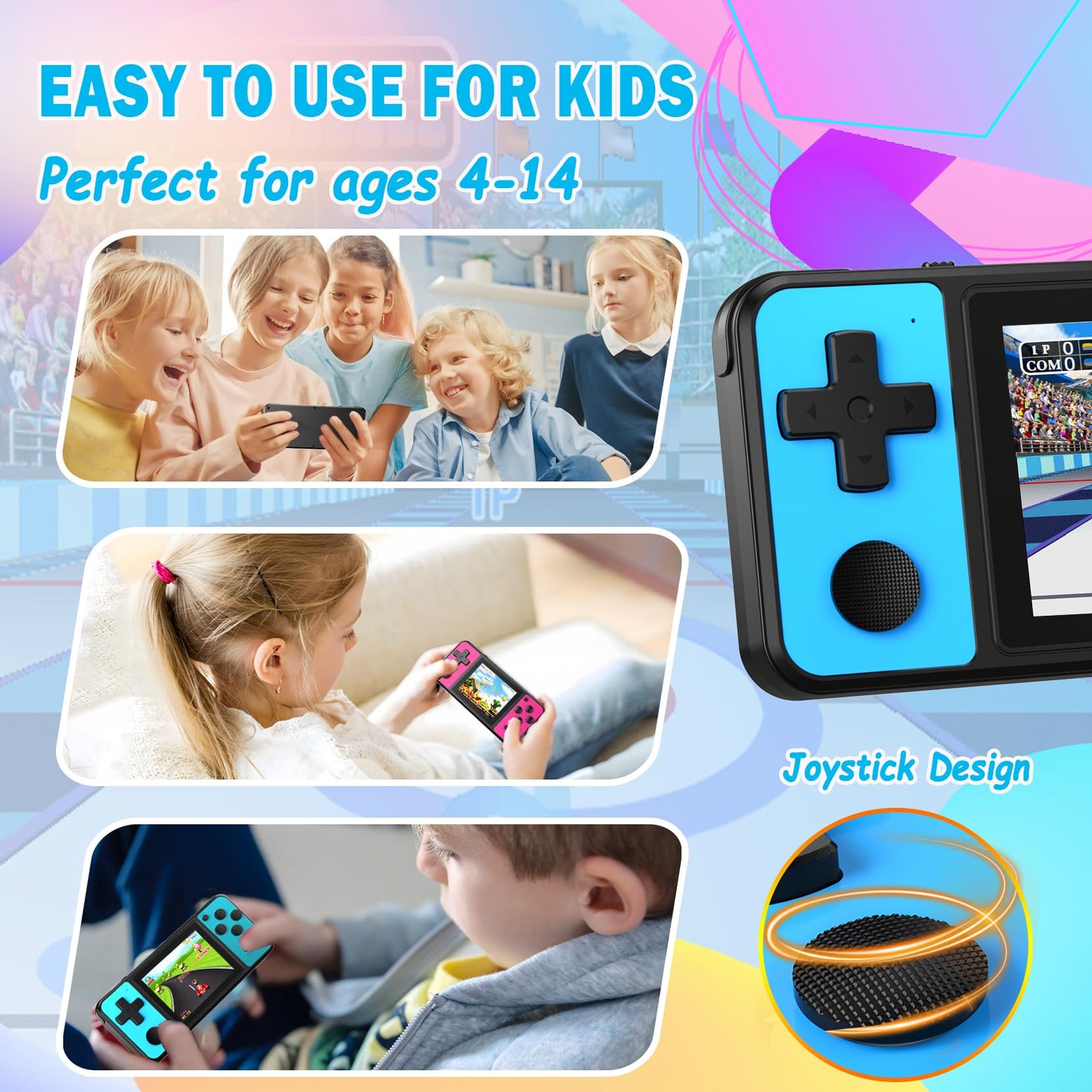 Beico 32 Bit Kids Handheld Games Preloaded 139 Video Games