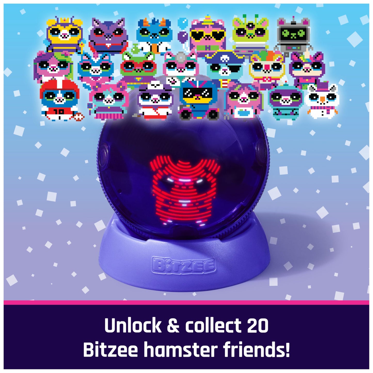 Magicals with 20 Interactive Characters Inside, Reacts to Touch, Digital Pet Kids Toys for Ages 5 and up