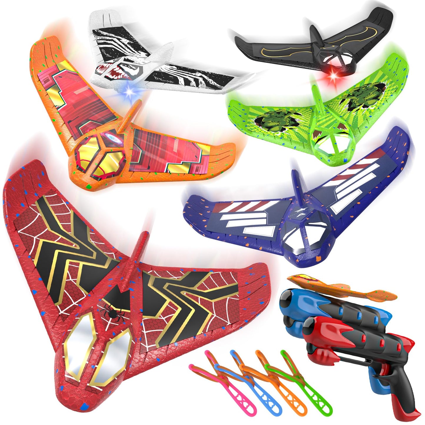 3 Pack Airplane Launcher Toys,