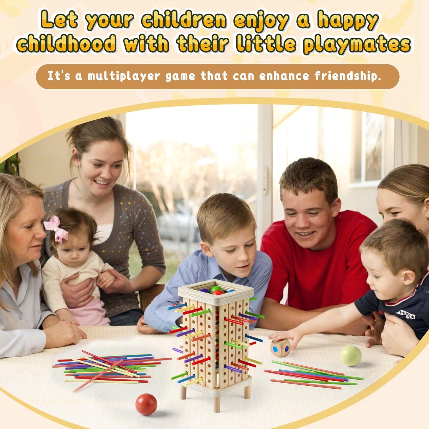 Montessori Game Wooden Board Game