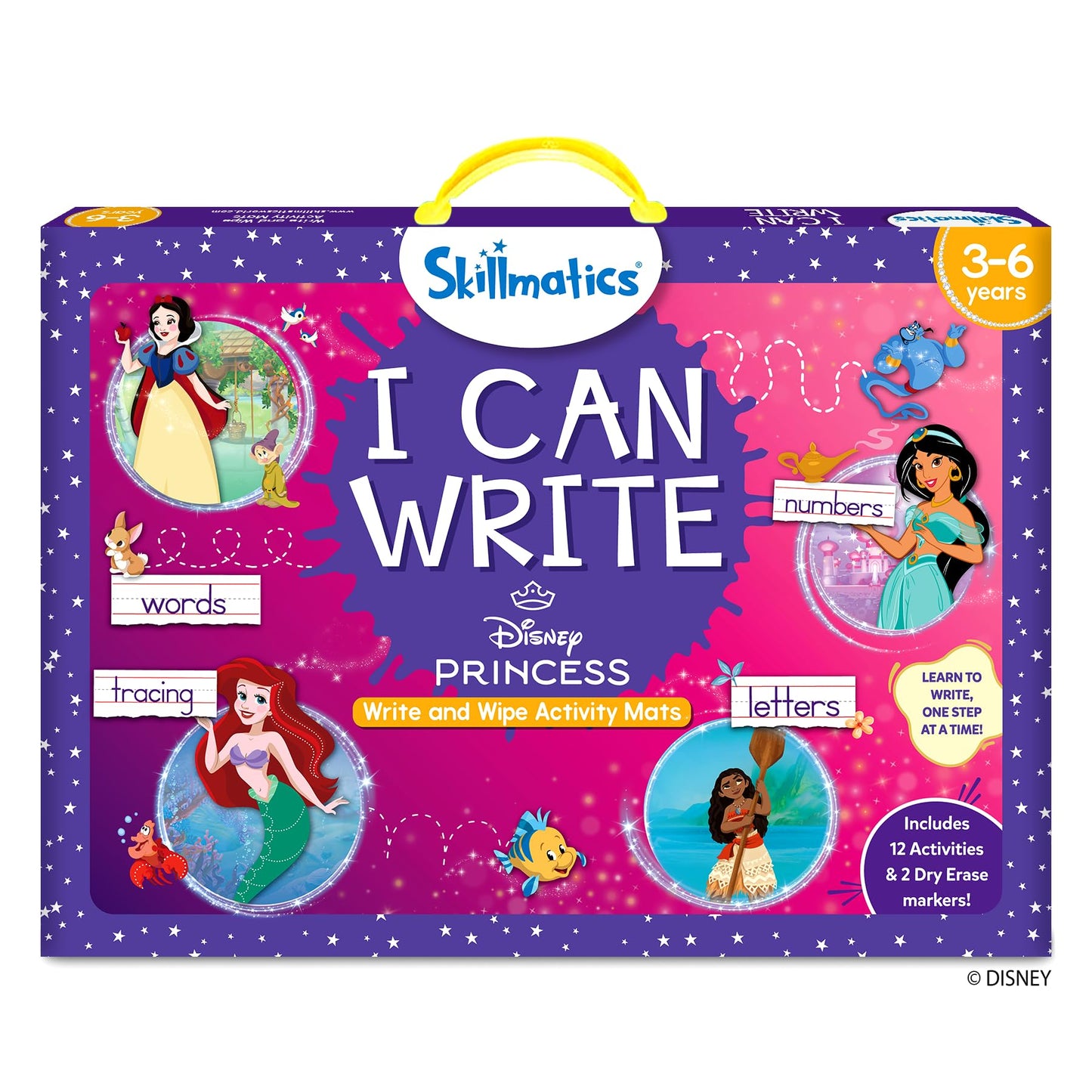 Skillmatics Search and Find Disney Princess Educational Game - Reusable Preschool Learning Activities, Perfect for Toddlers & Kids Who Love Toys, Art & Crafts, Gifts for Boys & Girls Ages 3, 4, 5, 6