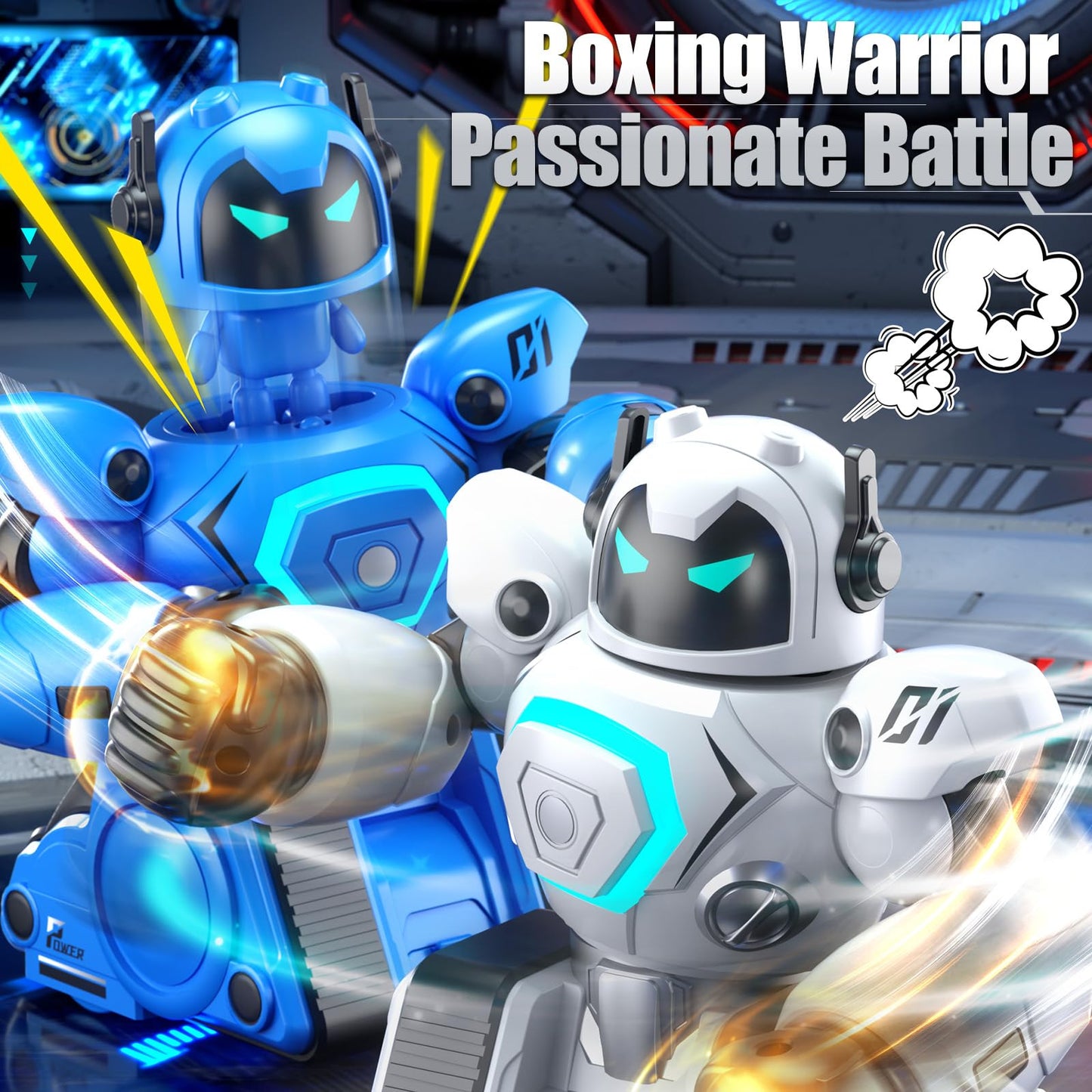 OBEST Remote Control Fighting Robots Set