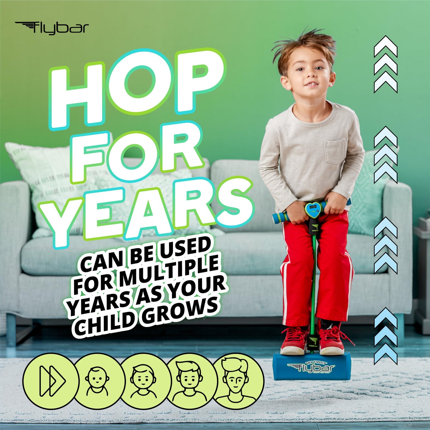 Flybar My First Foam Pogo Jumper for Kids