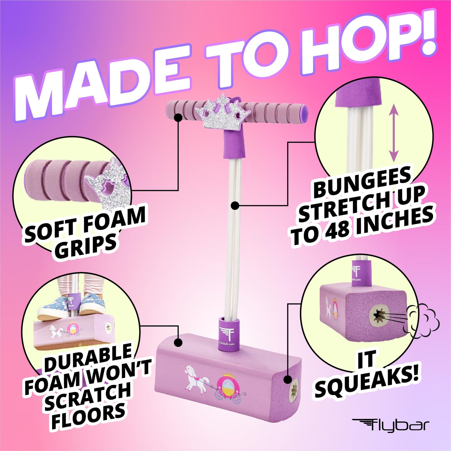 Flybar My First Foam Pogo Jumper for Kids
