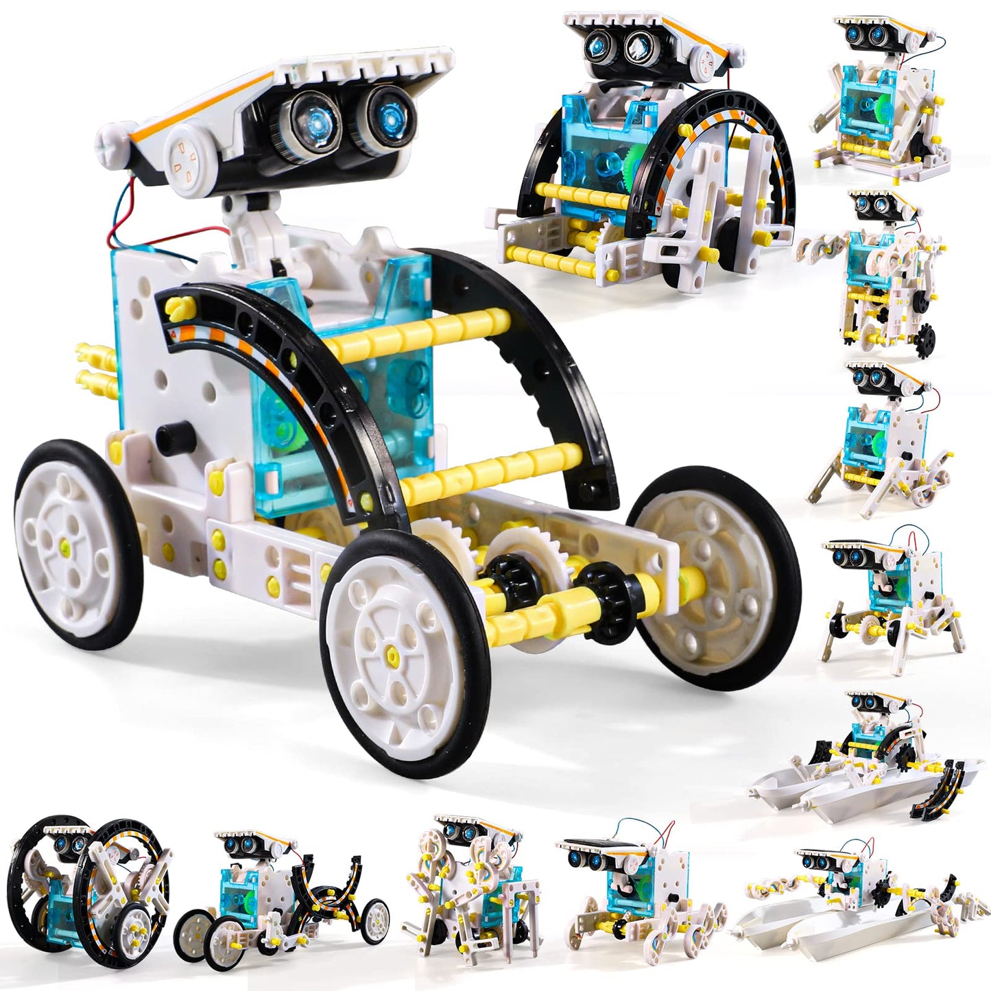 STEM Solar Robot Kit Toys Gifts f