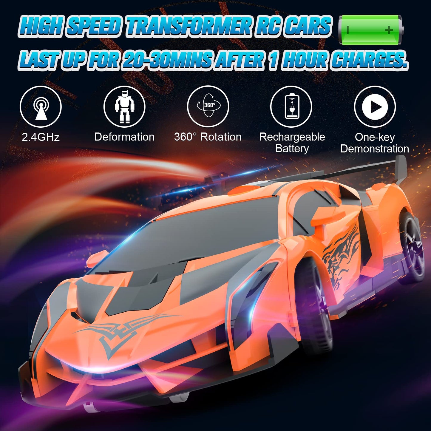 BLUEJAY Transform Rc Cars