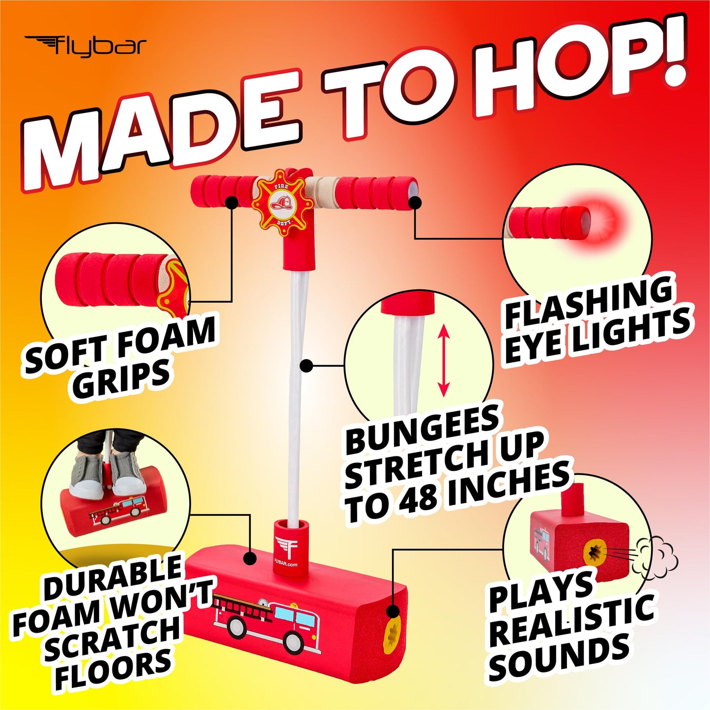 Flybar My First Foam Pogo Jumper for Kids