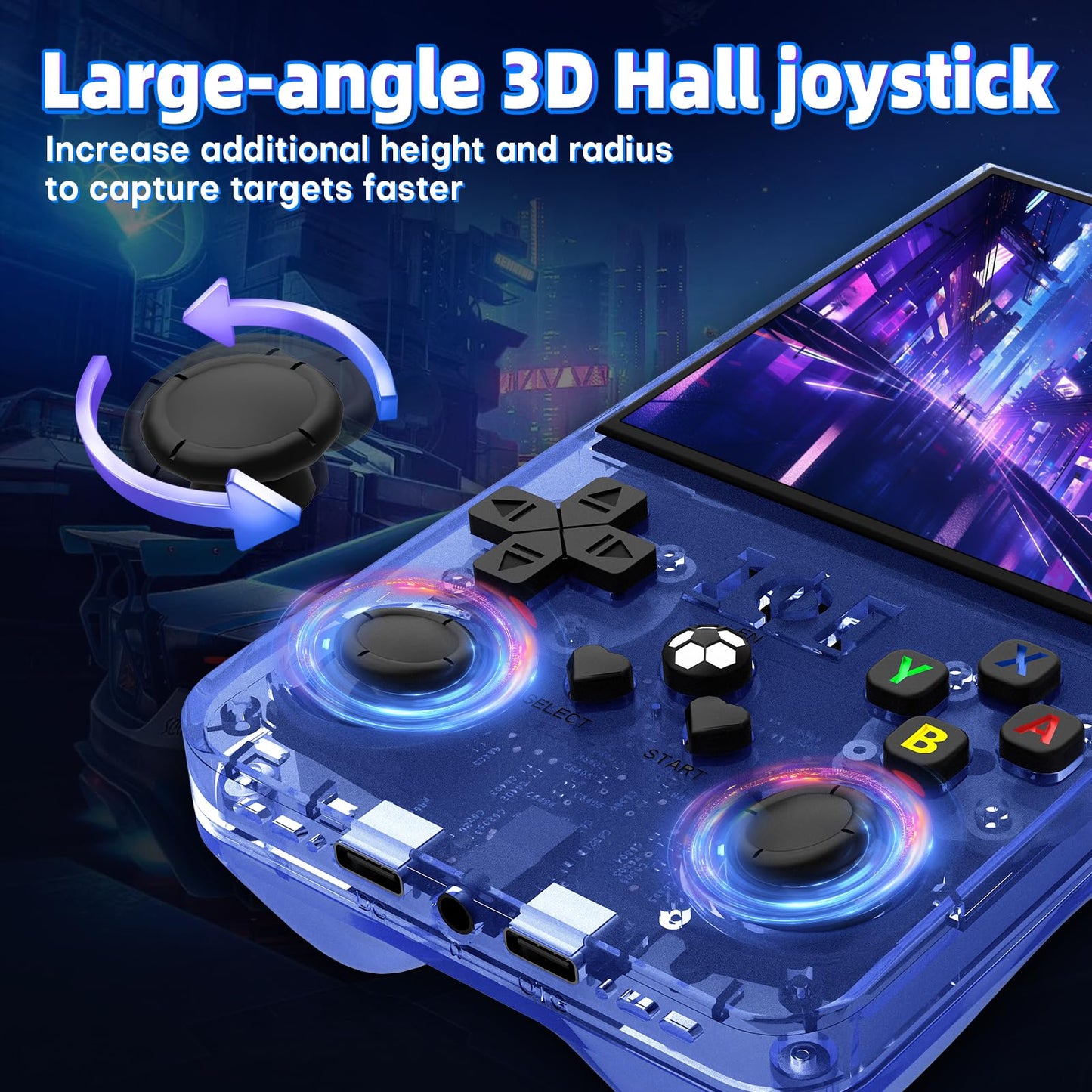 R36 Max Retro Gaming Console