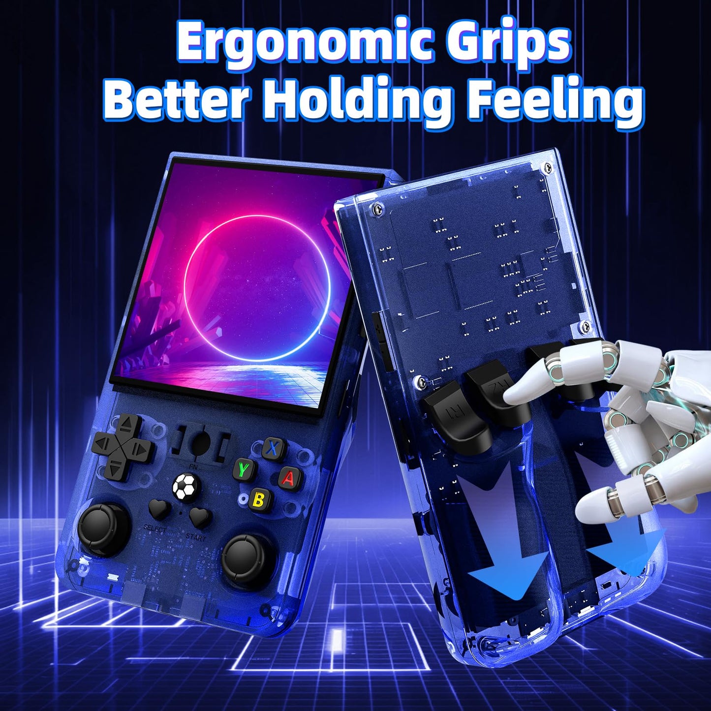 R36 Max Retro Gaming Console