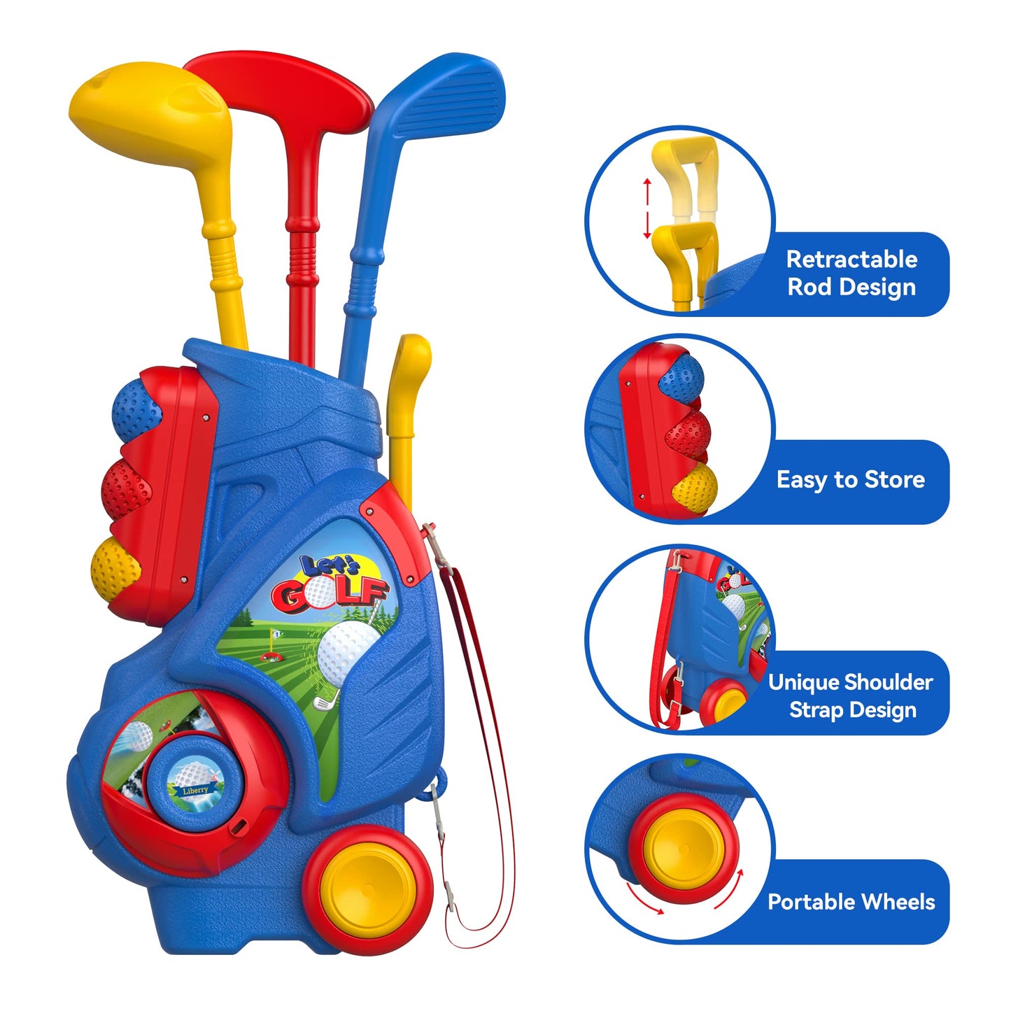 Indoor and Outdoor Golf Toys