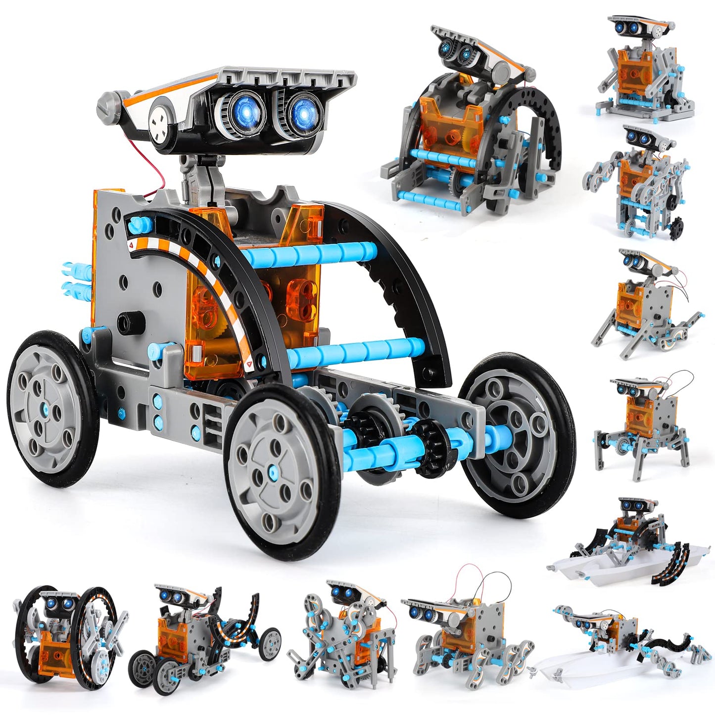 STEM Solar Robot Kit Toys Gifts f