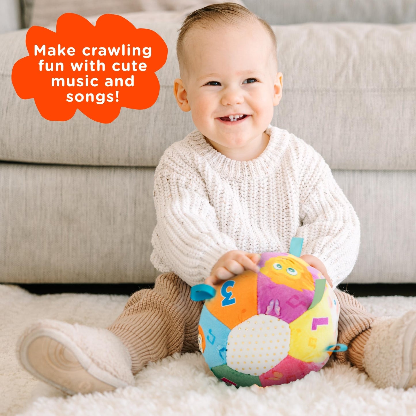 Hilariously Interactive Baby Ball