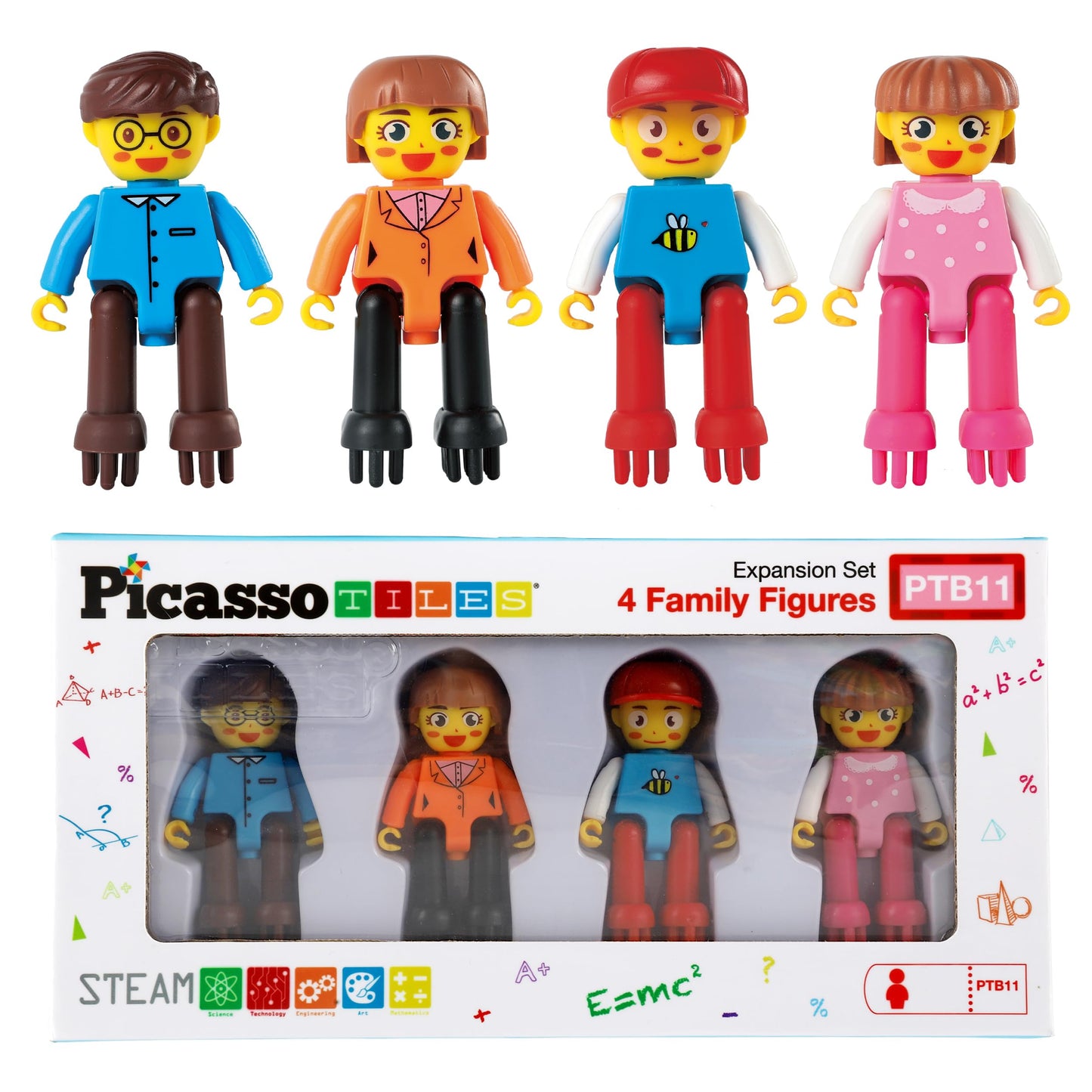 Interlocking Building Blocks Tiles Set