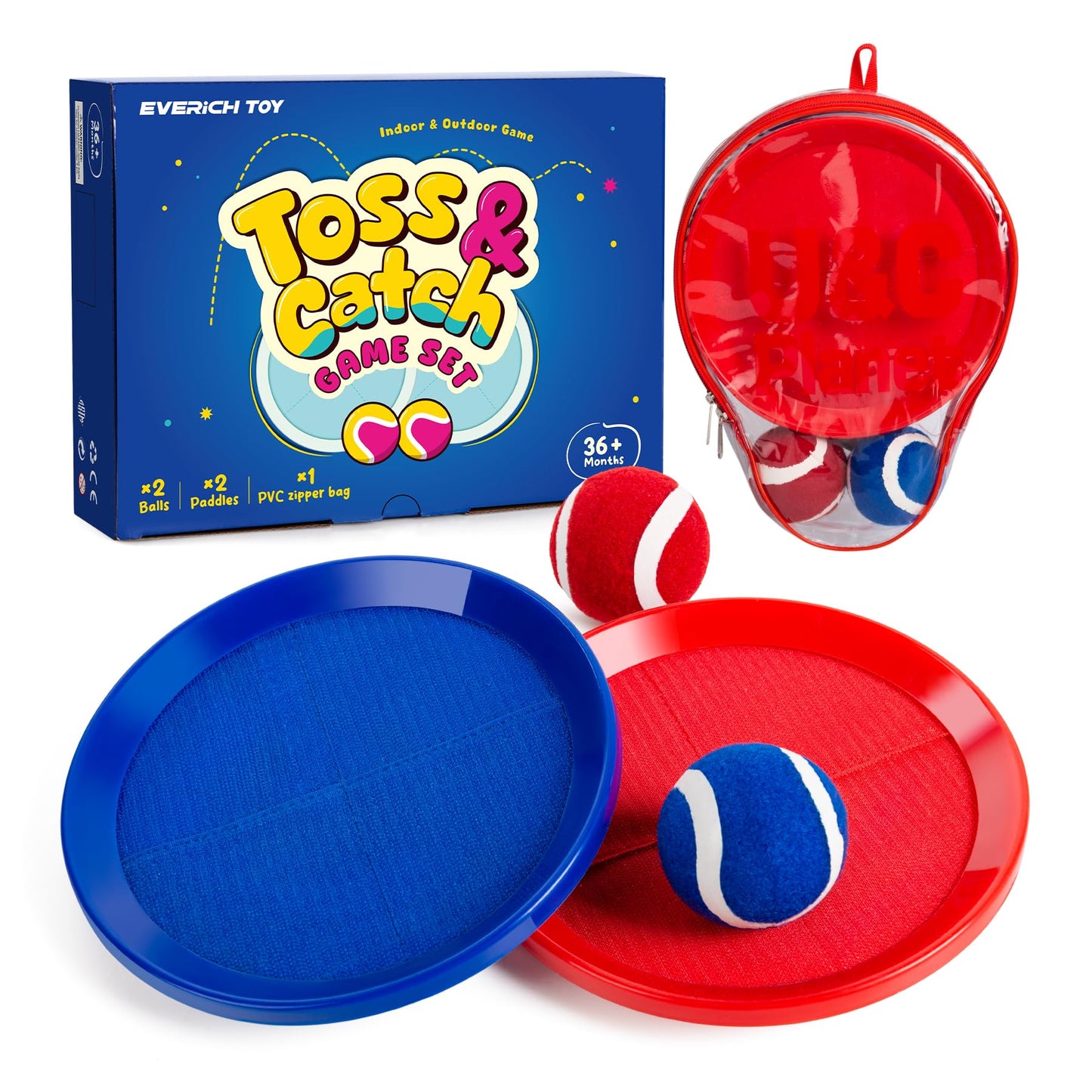 Upgraded Toss and Catch Ball Game Set
