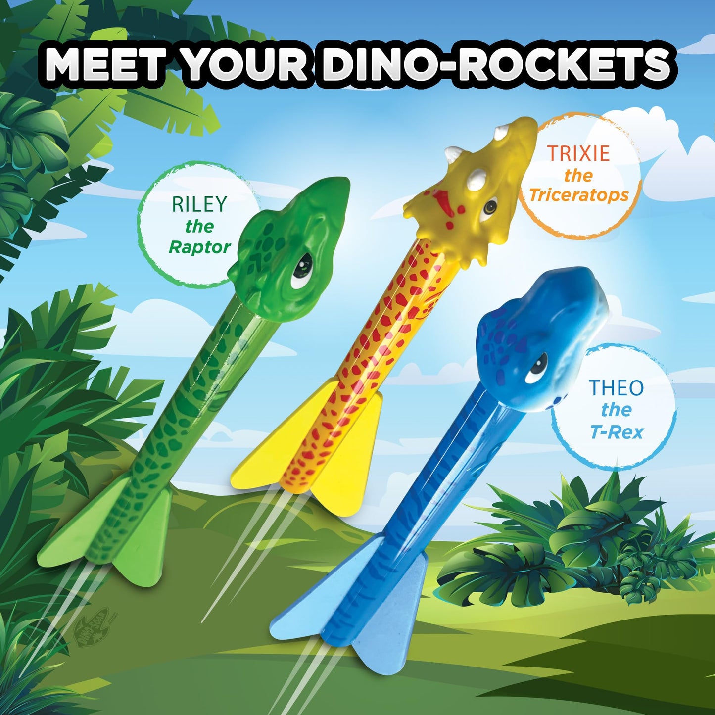 Stomp Dueling Rocket Launcher for Kids