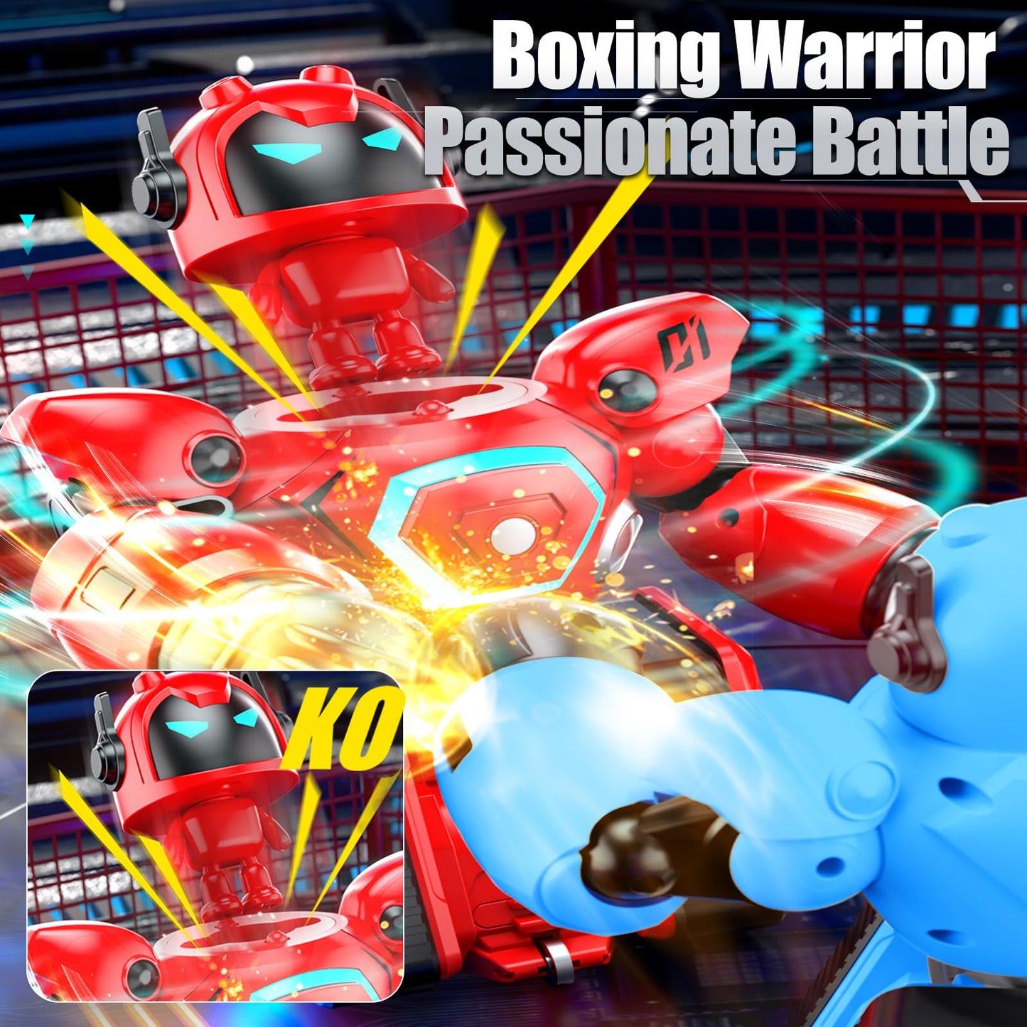 OBEST Remote Control Fighting Robots Set