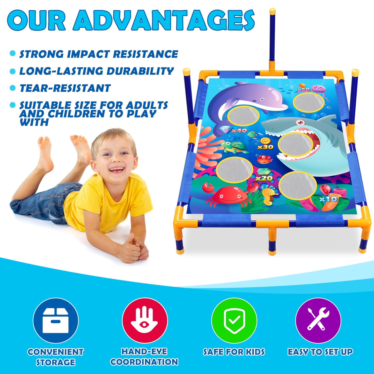 Animal Bean Bag Toss Game Toys