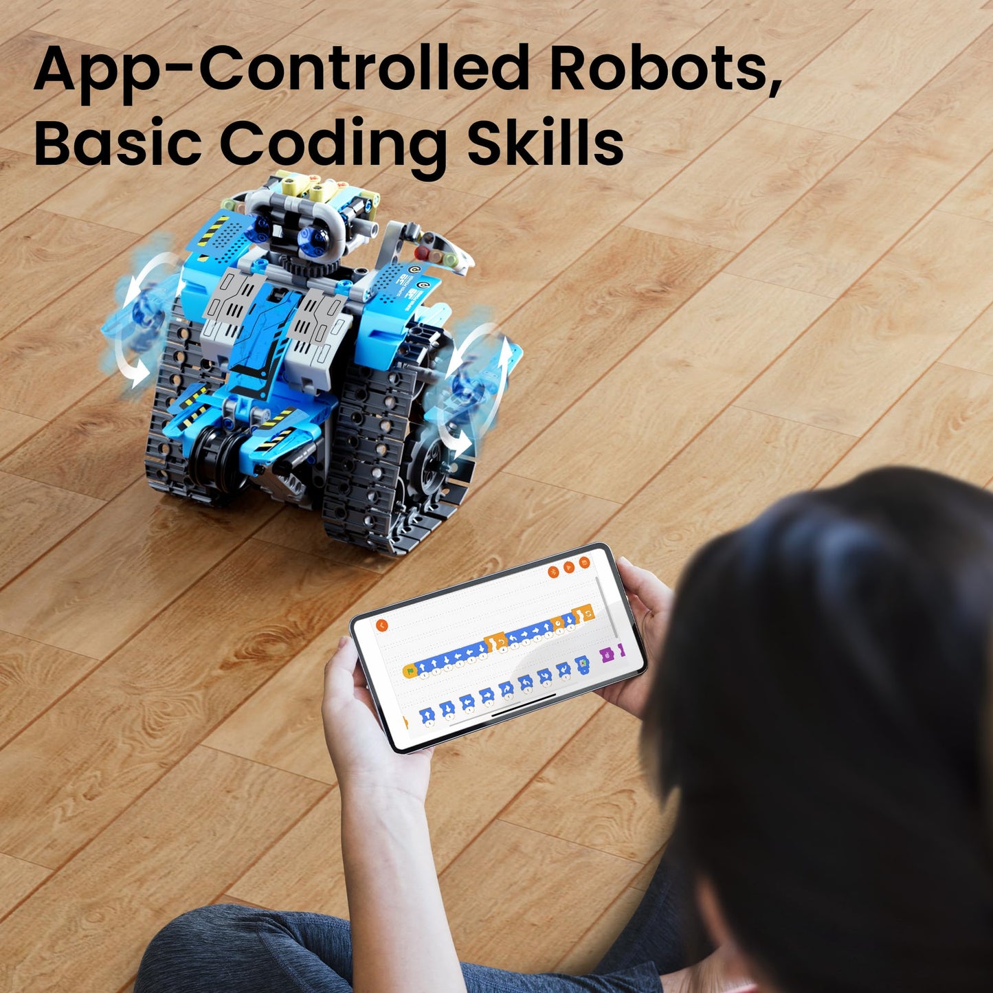 Robot Building Kit with Remote Control