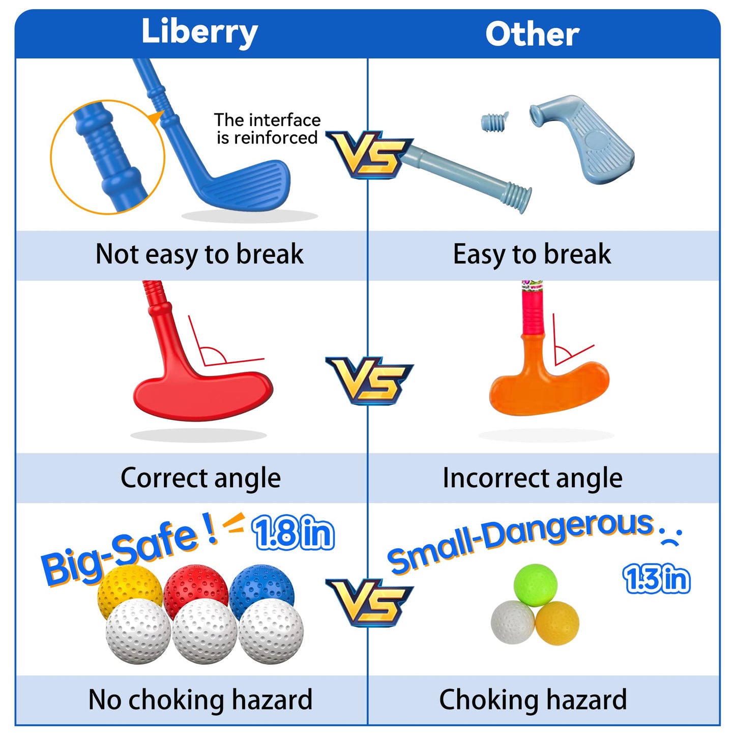 Indoor and Outdoor Golf Toys