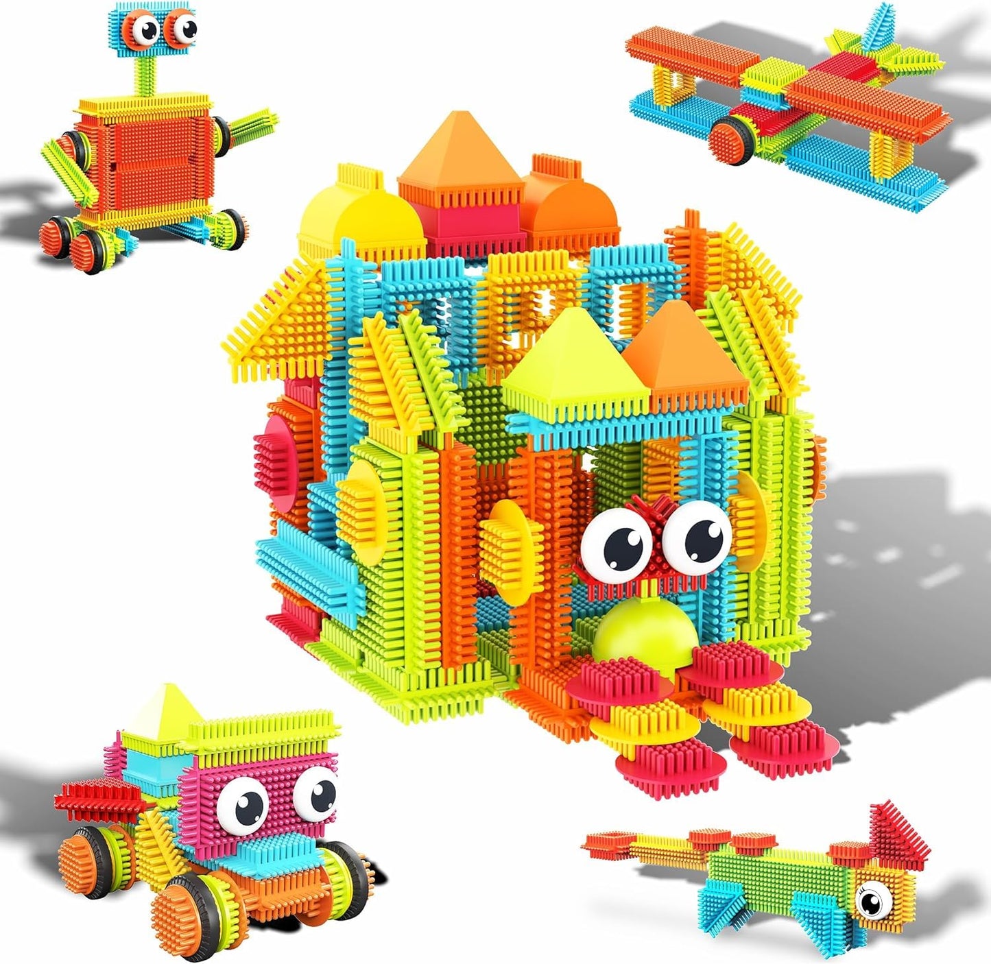 Interlocking Building Blocks Tiles Set