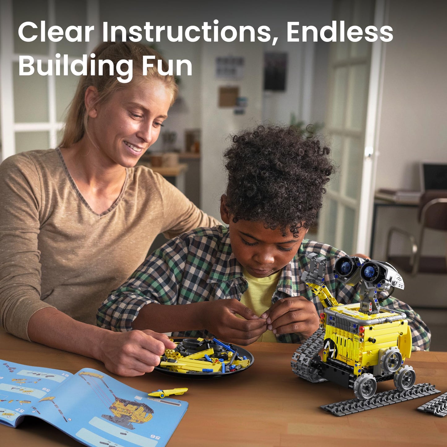 Robot Building Kit with Remote Control