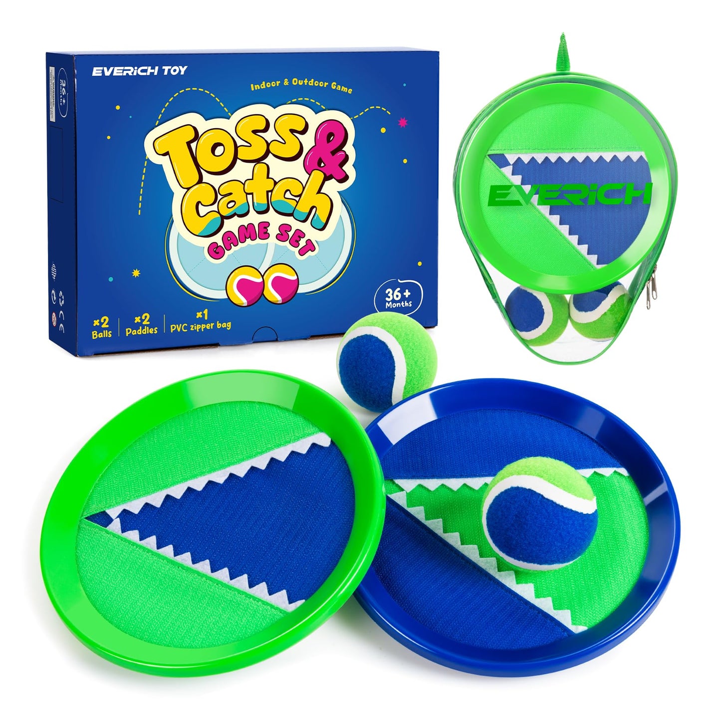 Upgraded Toss and Catch Ball Game Set