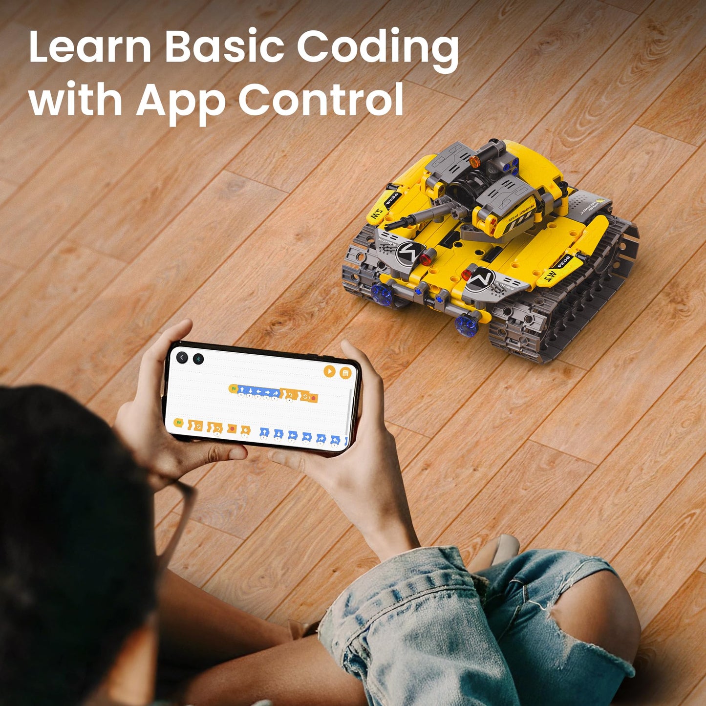 Robot Building Kit with Remote Control