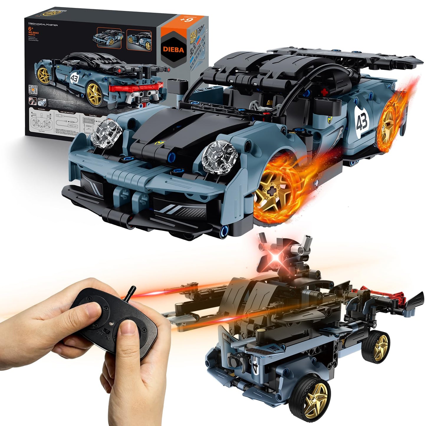 STEM Building Toys for Kids, Educational Building Blocks