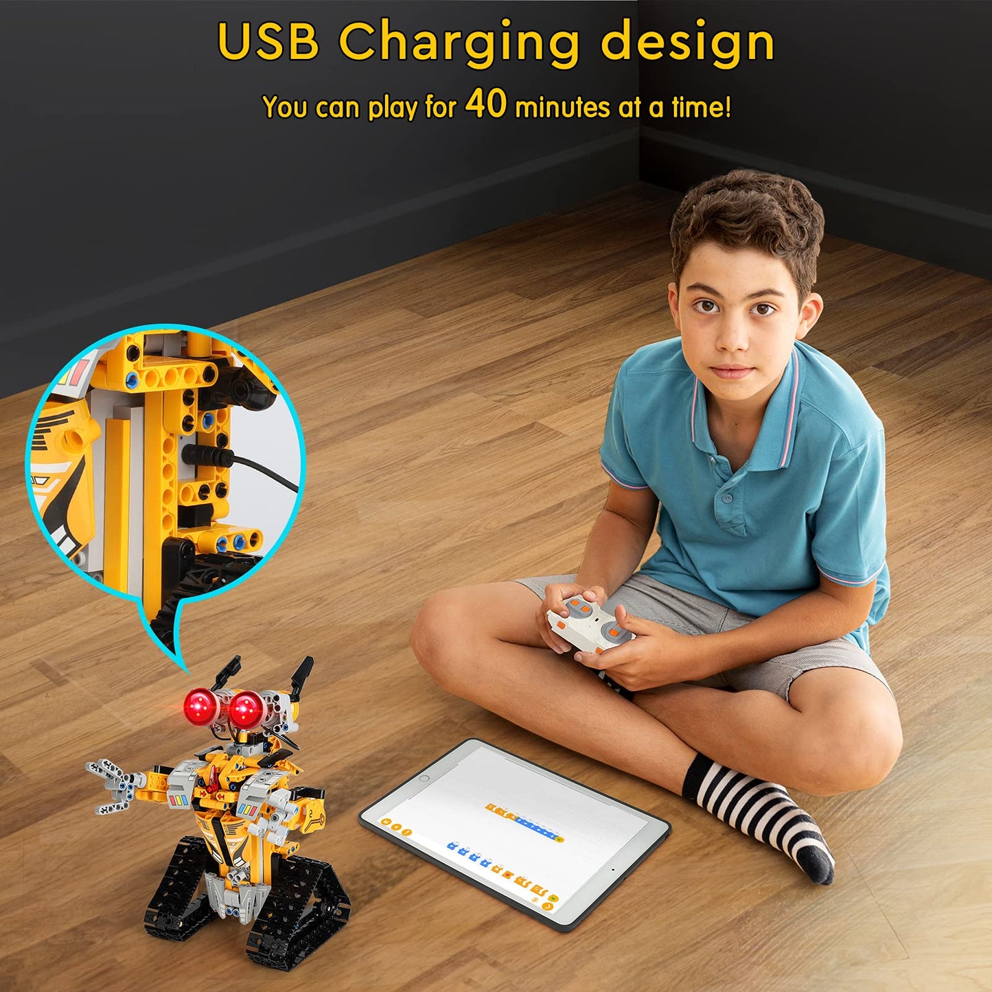 Remote Control Robot Building Kit