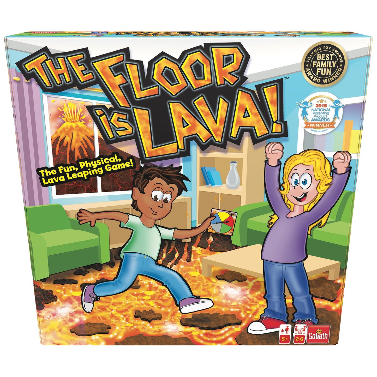Original Floor is Lava! Interactive Game