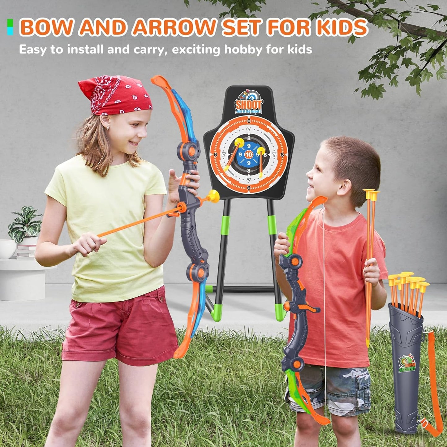LED Archery Set for Kids