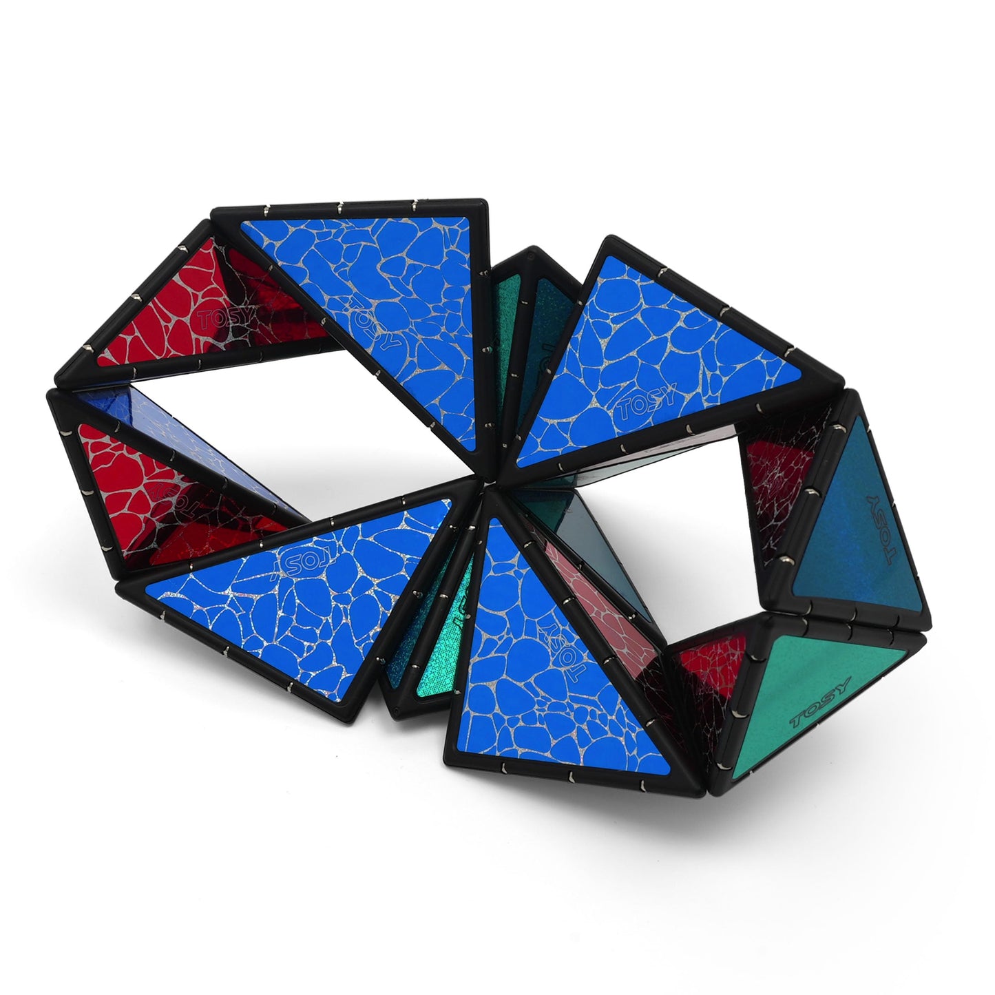 Magnets, Glowing, Holographic Pyramid Puzzle Game