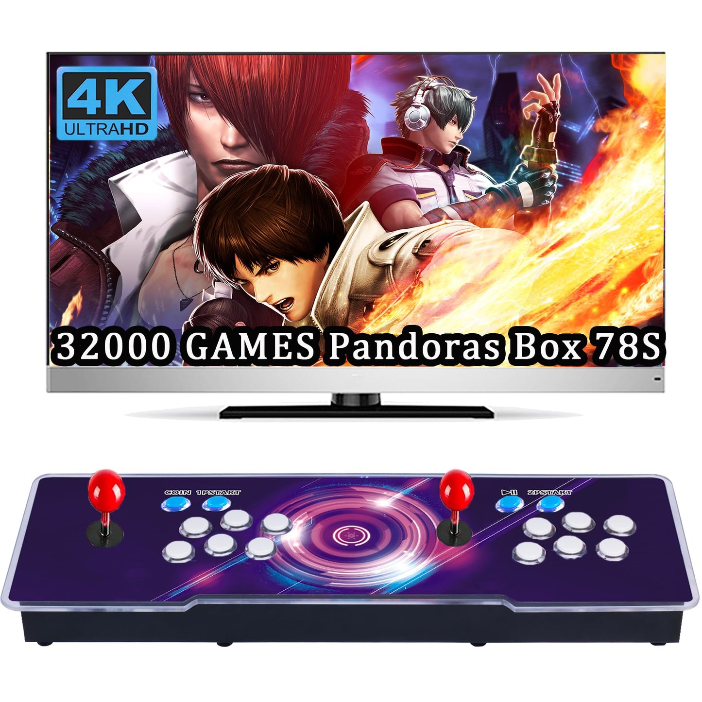 RegiisJoy 32000 Pandoras Box 78S Retro Arcade Game Console