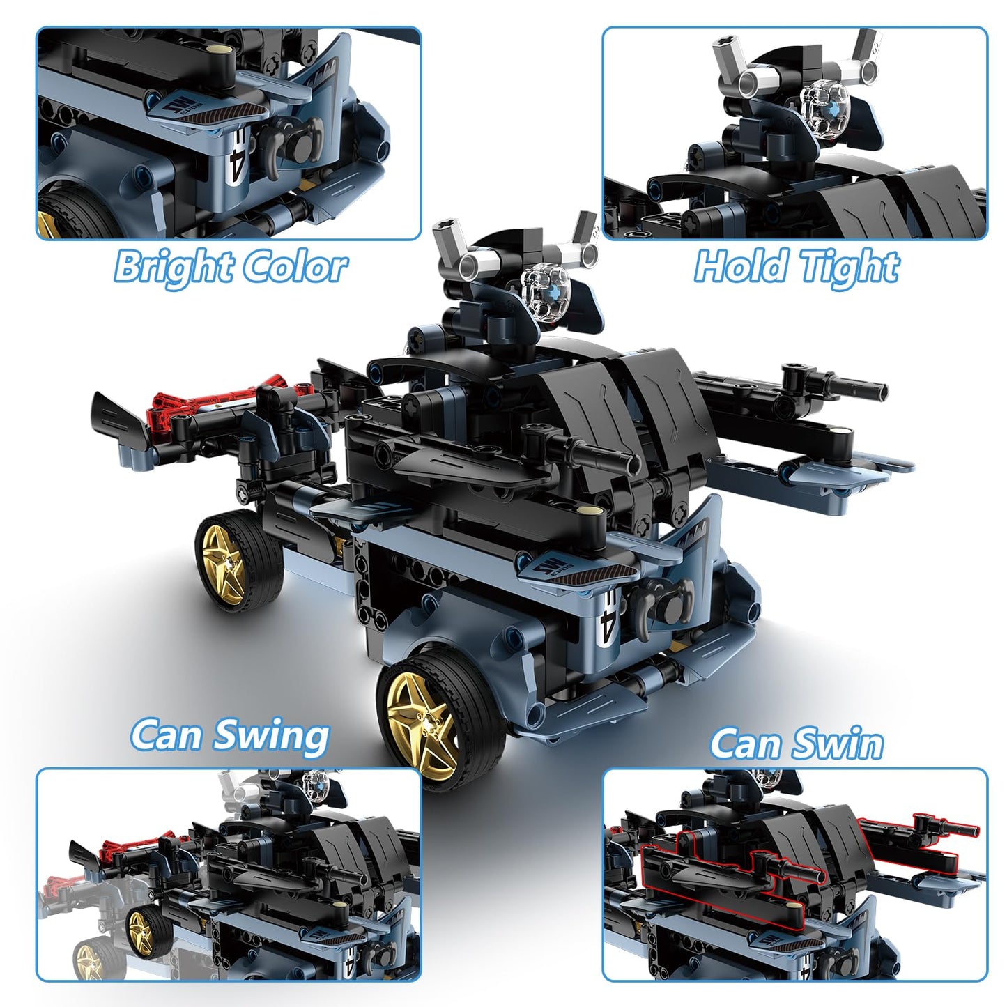 STEM Building Toys for Kids, Educational Building Blocks