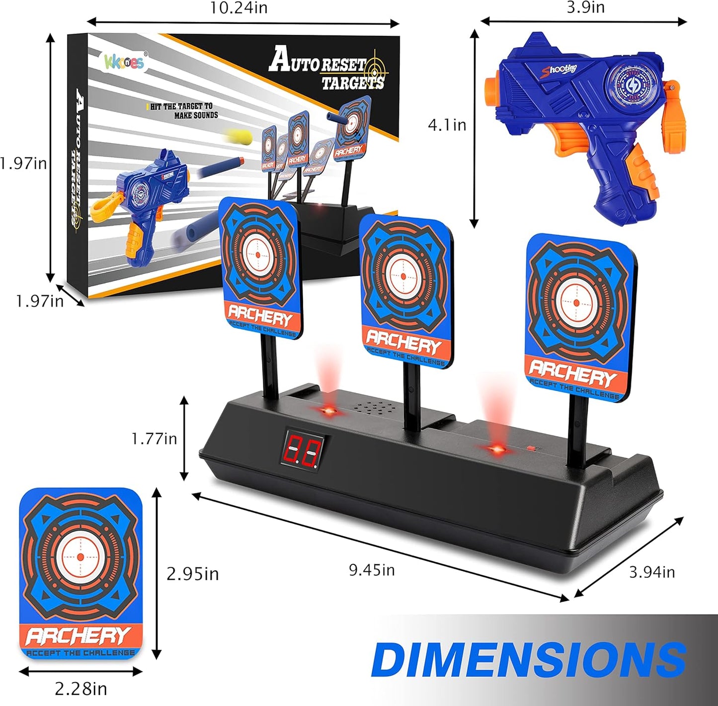 Electric Scoring Auto Reset Shooting