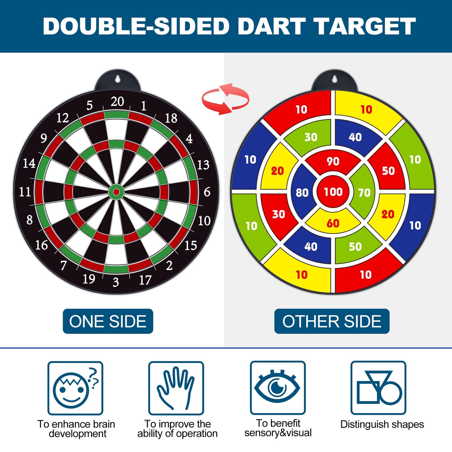 Magnetic Dart Board for Kids