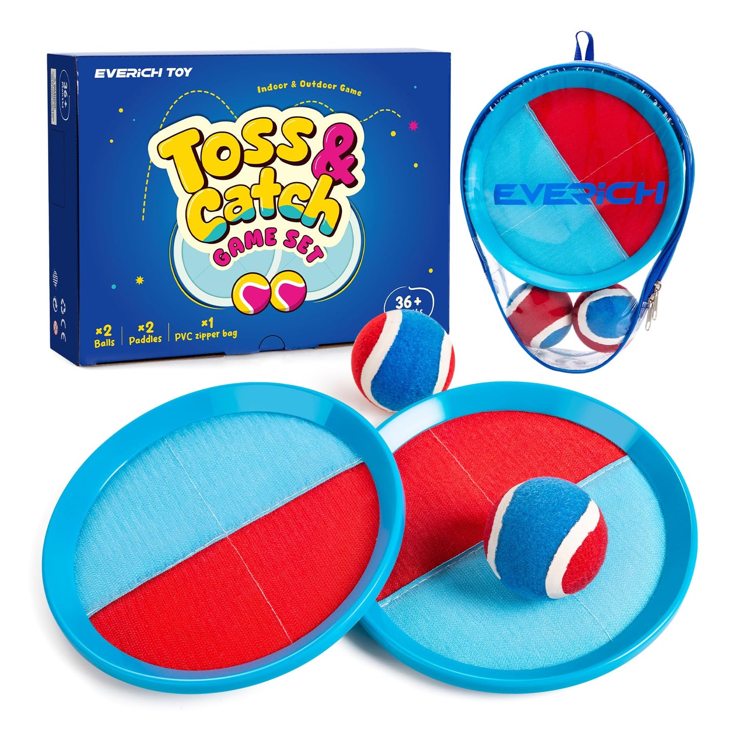 Upgraded Toss and Catch Ball Game Set