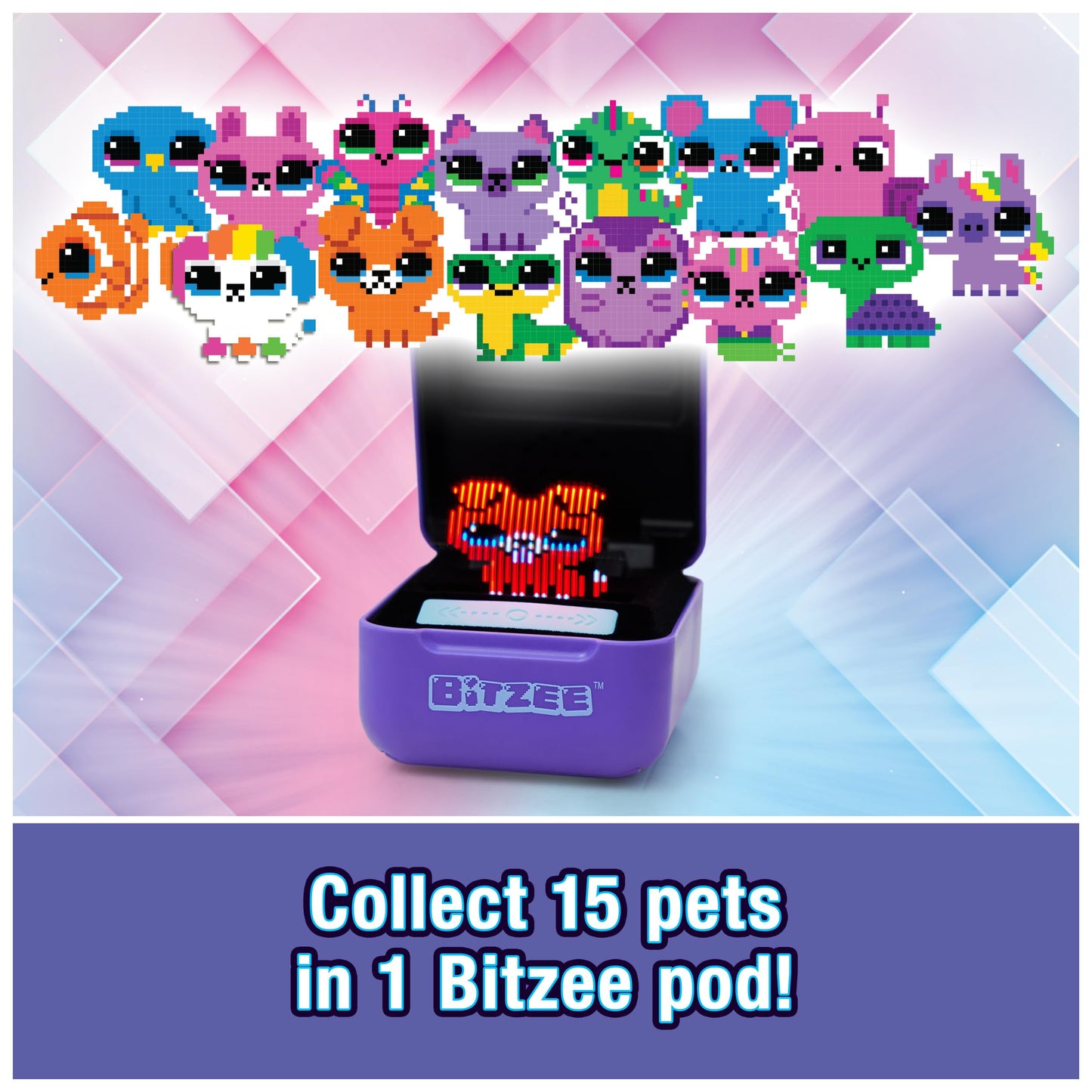 Magicals with 20 Interactive Characters Inside, Reacts to Touch, Digital Pet Kids Toys for Ages 5 and up